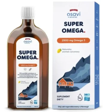 Super Omega (Marine) 2900mg Omega 3 Cytryna 500 ml